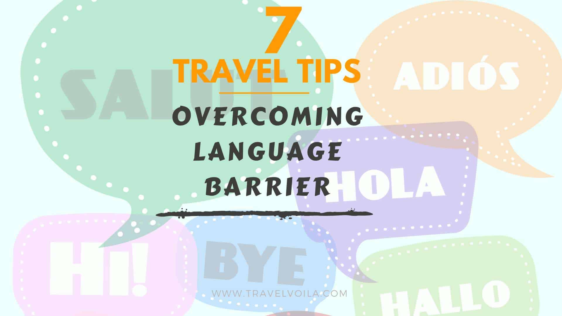 language barrier tourism